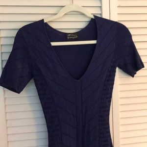 Cobalt Ronny Kobo fitted dress